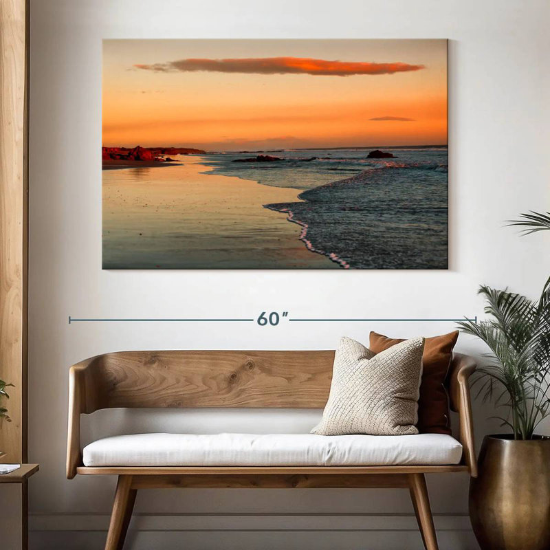 Leon Gillard Sunset, 34" H x 51" W