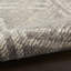 Tapis décoratif gris à motif géométrique Touffeté aizel-796039154