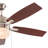 52 inch Ceiling Fans with Lights, Ceiling Fan for Bedroom Livingroom, Remote and Pull Chain Control-89220798
