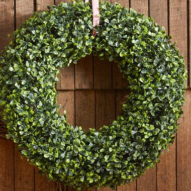 Boxwood Wreath, 22 Inches, Mardel