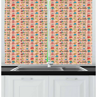 Tailored Kitchen Curtain