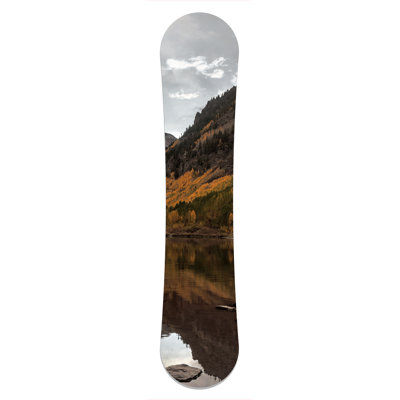Maroon Bells V Print by David Brown