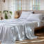 Ensemble de draps 100% coton lavé MooMee-122443641-118739900