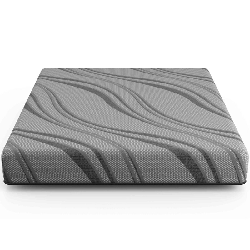 Matelas à sensation moyenne avec mousse viscoélastique gélifiée, Très grand californien, 8"