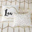 Housse de couette simple / simple TG à imprimé géométrique métallique - microfibre dorée, fermeture à boutons, 2 taies décoratives, coussins décoratifs avec typographie et détails argentés imprimés doux-118740160-118740163