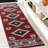 Herdis Medallion Southwestern Red/Navy/Cream Rug-2053999183