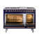 ILVE Nostalgie II Noblesse 48 in Dual Fuel Range, 8 Burner, Griddle