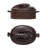 Creative Co-Op Botanist Oval Stoneware Baker Bakeware