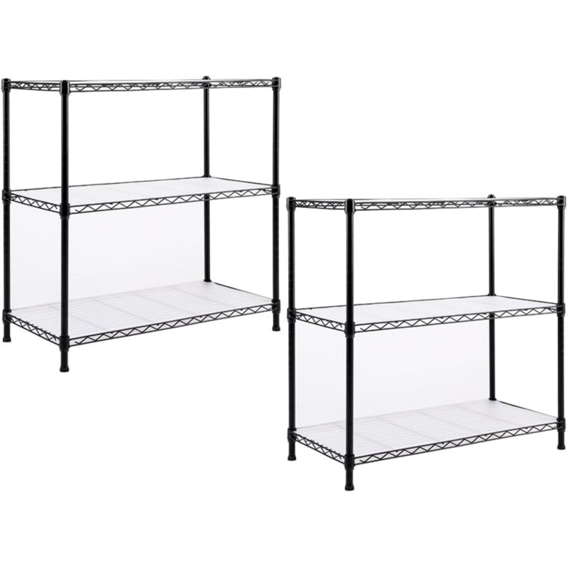 Rayonnage à 3 tablettes Rona, Noir