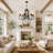 6 - Light Dimmable Classic / Traditional Chandelier-1083617522