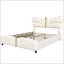 Structure de lit tapissier en similicuir pour grand lit-17208345-17208346