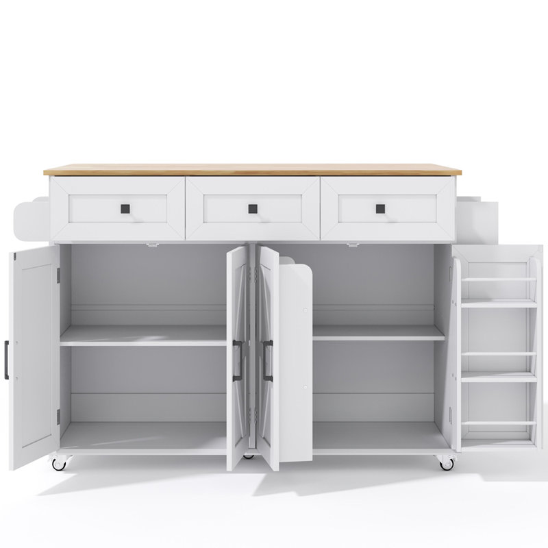 Wood Kitchen Island