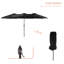 Parasol de marché 108 po Sabrie-76002456
