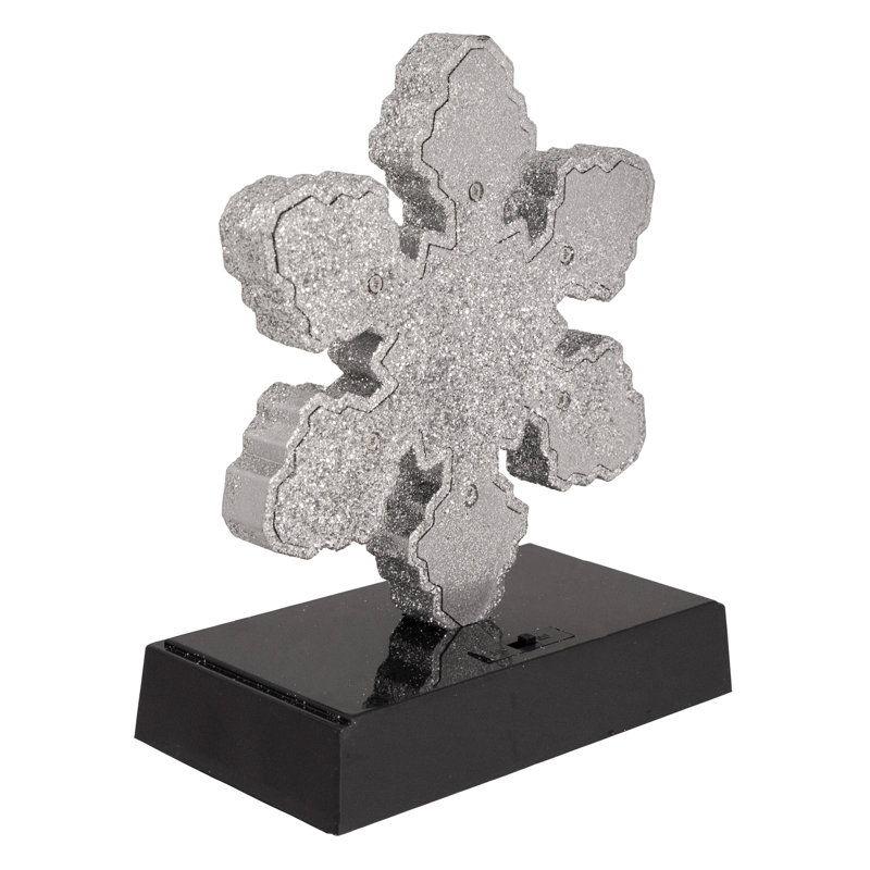 Porte-chaussette de Noël flocon de neige 7 pi