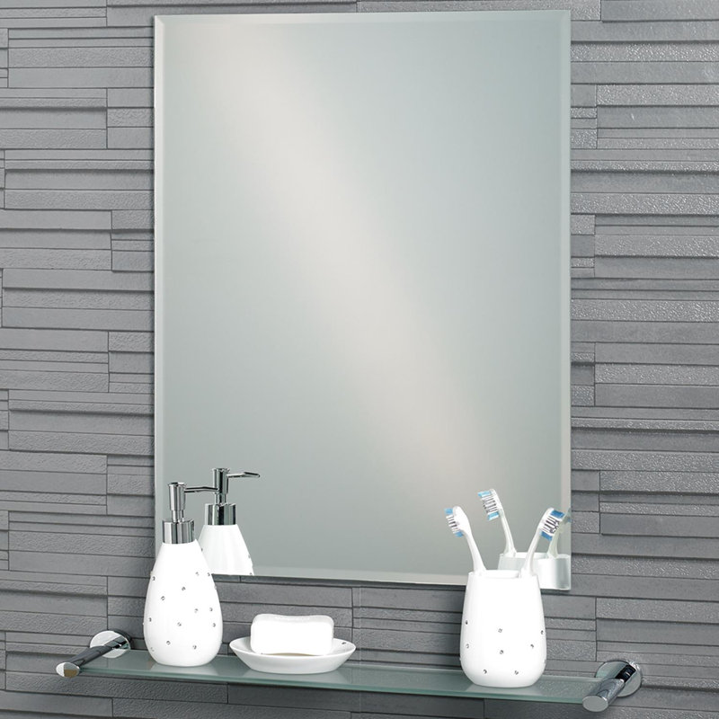 Fairmont Rectangle Mirror, 60cm H x 45cm W