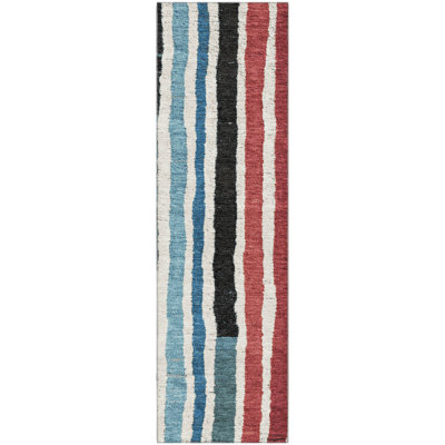 Premium Machine Washable Kemmer AMF1961 Stripes Rug
