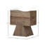 Tabouret d'appoint en bois massif Ramsdell