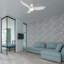 Ventilateur de plafond Bude avec télécommande, ensemble d'éclairage inclus.-312643070-312643067-312643066