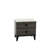 Nightstand In Dark Gray (Rustic Accents)-1297088121