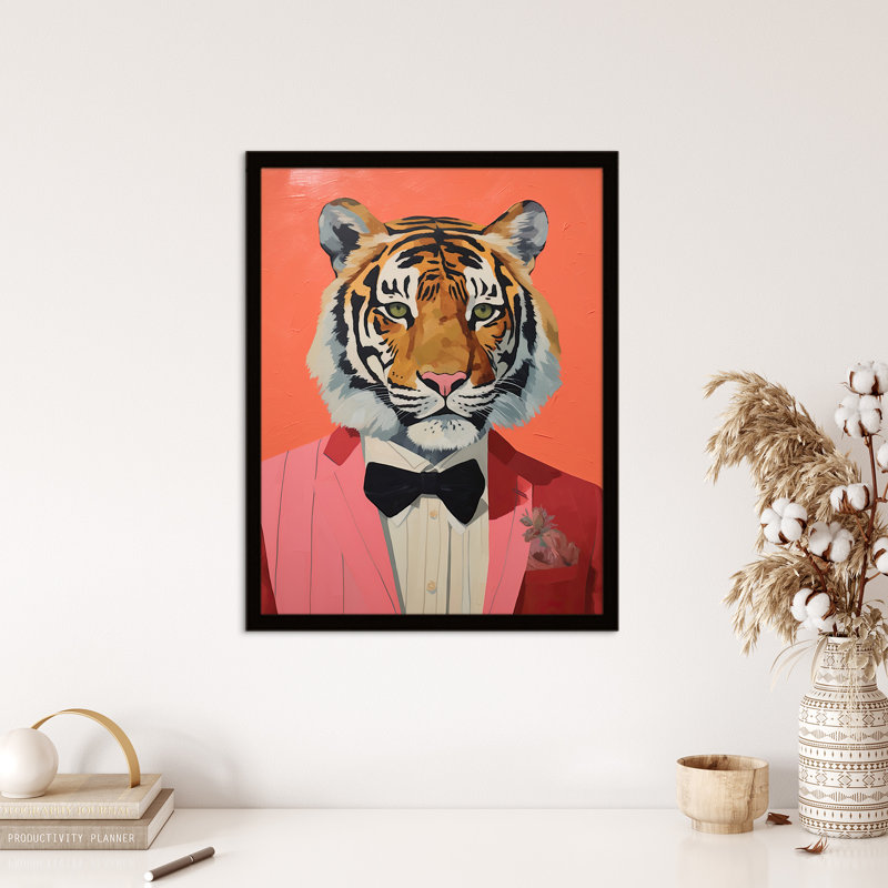Dressed To Kill Tiger - Single Picture Frame Print