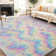 Machine Tufted Shag Area Rug