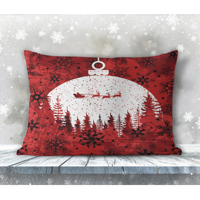 Coussin décoratif intérieur / extérieur Santa's Sleigh