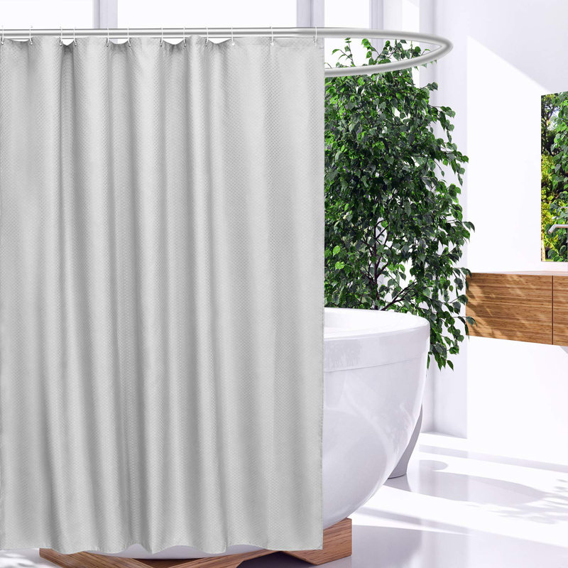 Abington Shower Curtain with Hooks Included