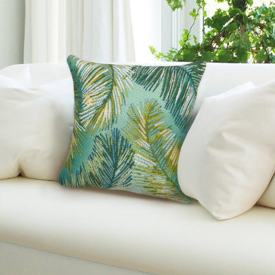 Marina Floral Outdoor Throw Pillow