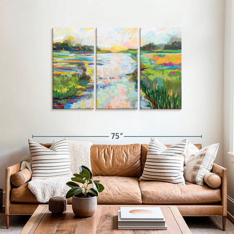 Avery Dancing Light, 36" H x 57" W