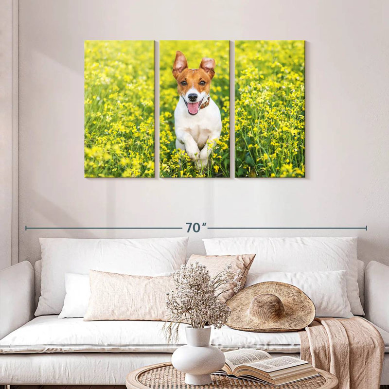 Brampt Happy Jack Russell, H 28 po x l 45 po
