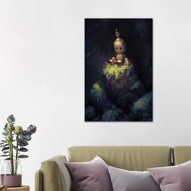 Secret Garden 1 Piece Wrapped Canvas Wall Art, 101.6 cm H x 66.04 cm W x 1.91 cm D