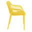Chaise de salle à manger d'extérieur empilable Farrah-395721138