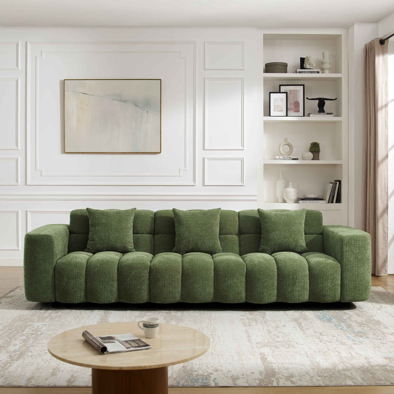 Jozwiak Minimore Modern Style Modular Free Combination Marigold Sofa Type2, Green