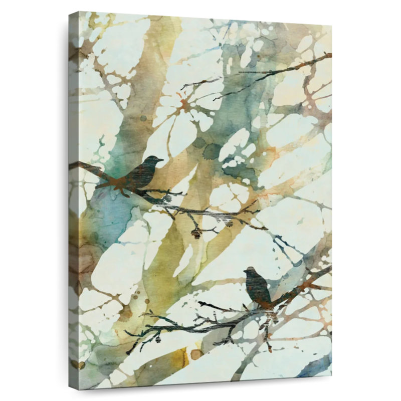 Harnek Botanical Birds II, H 24 po x l 16 po