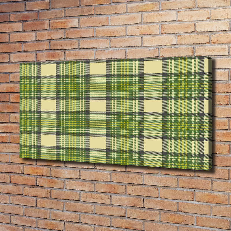Green Trellis - Wrapped Canvas Print, Wrapped Canvas, 60cm H x 120cm W