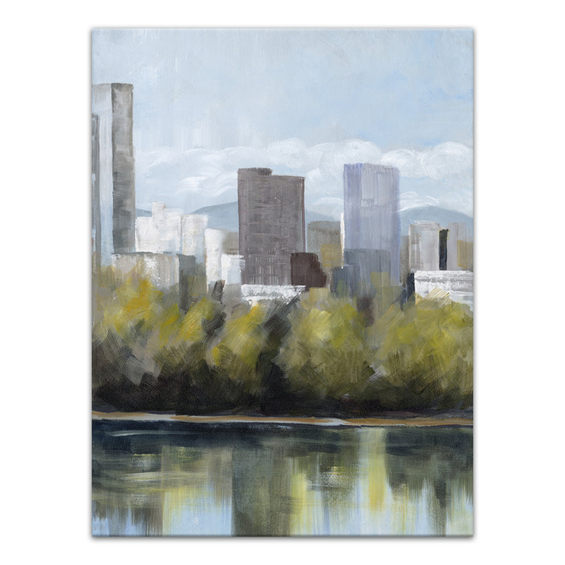 " Cool Abstract City " Painting Print