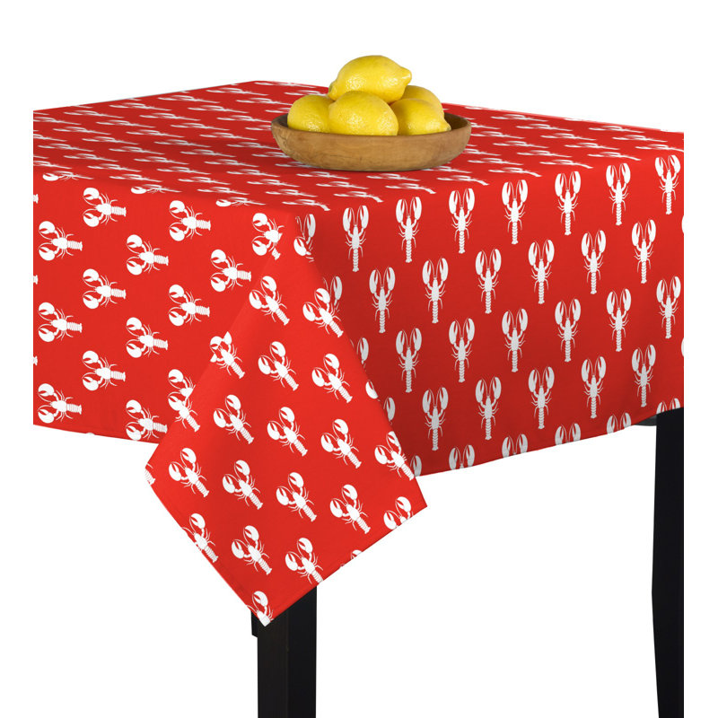 Samira Geometric Tablecloth, 104" L x 60" W