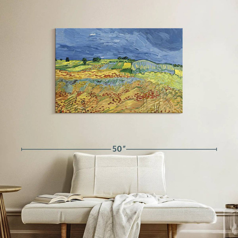 The Fields, 26" H x 39" W
