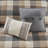 6 Piece Printed Herringbone Quilt Set With Throw Pillows Neutral Full/Queen-117515503-117515504