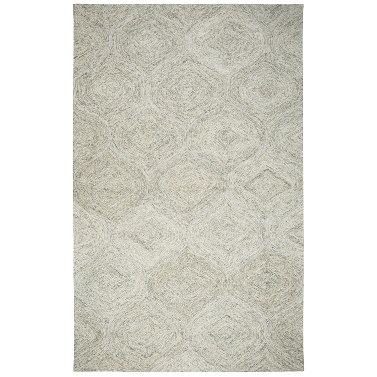 Gaige Wool Geometric Indoor Rug
