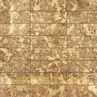 Lana 6 in. x 18 in. Antique Glass Wall Tile