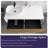 Rabun 48'' Single Bathroom Vanity with Resin Top