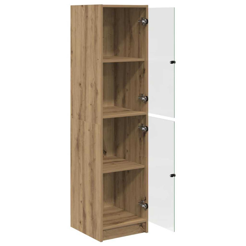  Highboard Artisan Oak 35 X 37 X 142 Cm Engineered Wood, Artisan Oak