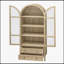 Garde-manger arqué de 70,28 pouces de hauteur, armoire de rangement moderne en bois de ferme avec tablettes réglables, armoire polyvalente pour la cuisine et la salle à manger