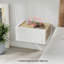 40cm W Manufactured Wood Bedside Table