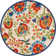 Bernia Floral Ivory/Red/Green Indoor/Outdoor Area Rug