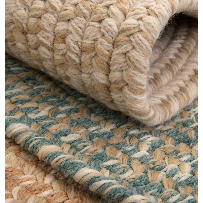 Tapis réversible en laine Madrid, Rond 10 pi
