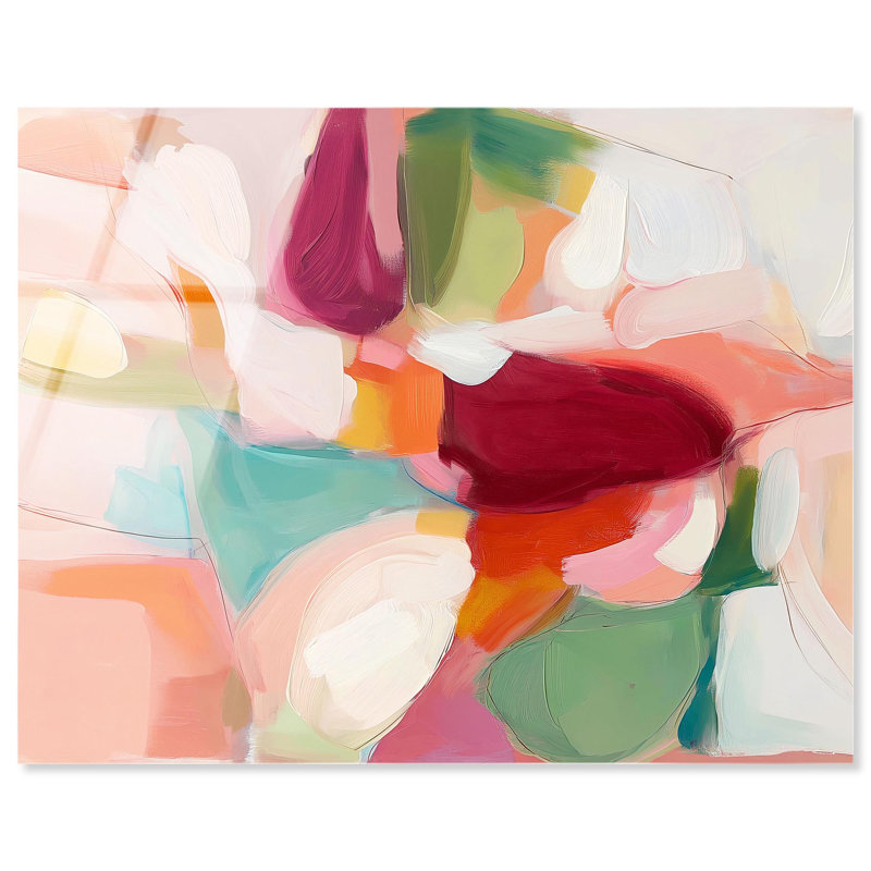 «Happy Mess III», reproduction d'art sur toile par Art Remedy, H 24 po x l 30 po