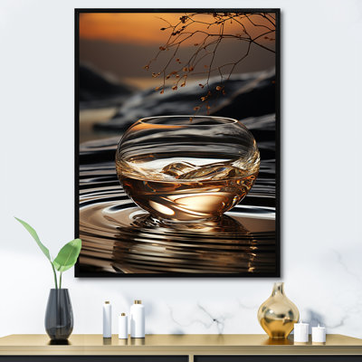 Bronze Brilliance vase Harmony - Abstract Still Lifes, art mural