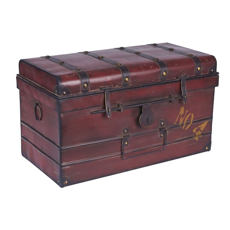 Williston Forge Helina Vintage Trunk & Reviews